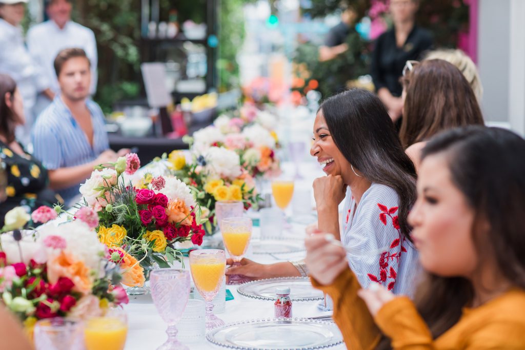 Real beauty and lifestyle brand community gathering event