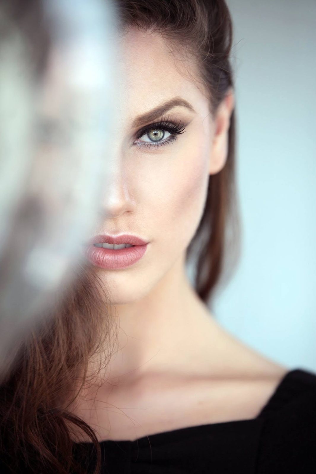 Cassandra Bankson editorial beauty headshot